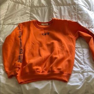Vetements Orange Crew Neck